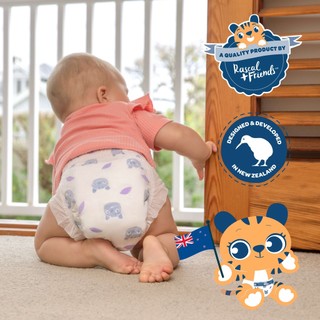 Tã Bỉm Dán Hey Tiger Jumbo Size NB (3-5kg) - 84 miếng