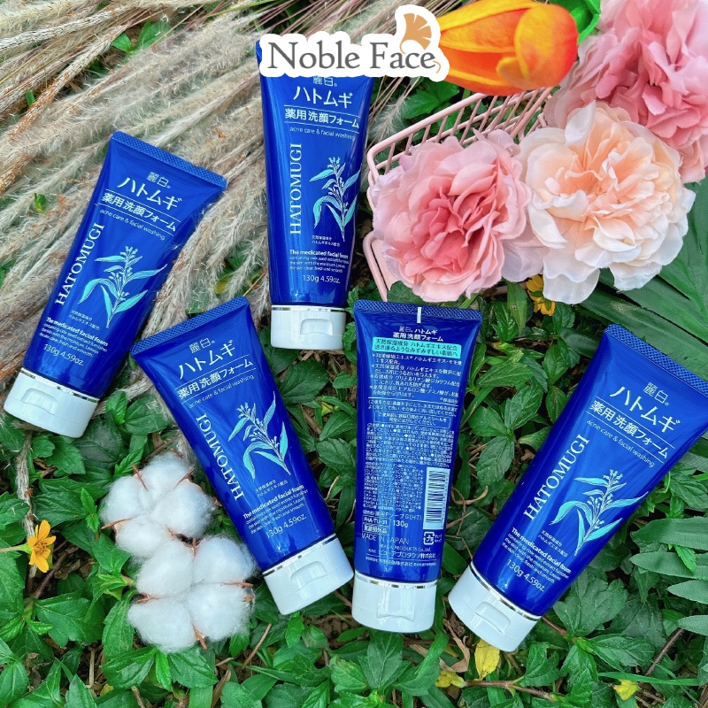 Sữa Rửa Mặt Hatomugi Ý Dĩ Dưỡng Ẩm Trắng Da Reihaku Cleansing Facial Foam Nhật Bản | BigBuy360 - bigbuy360.vn