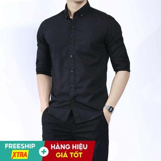 Áo sơ mi nam chất lụa oxfort nmc cao cấp