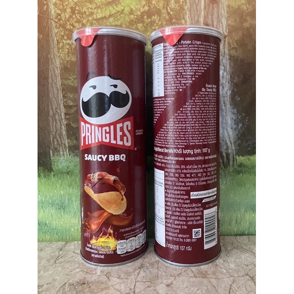 Khoai Tây Pringles Malaysia Lon 107g