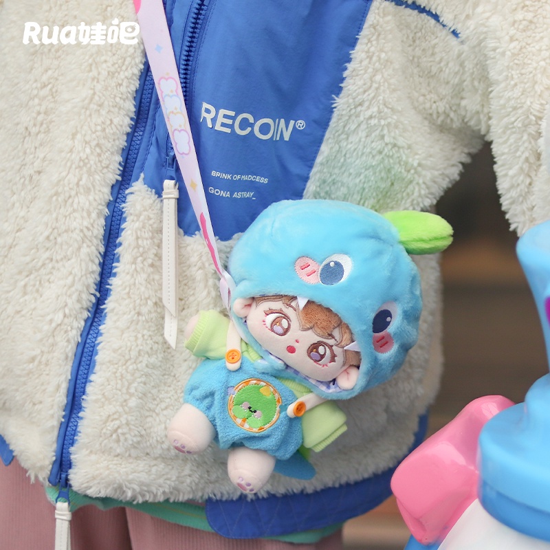 Bộ đồ Quái vật trái cây cho bé doll 20cm