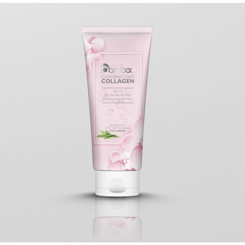 Sữa Rửa Mặt Collagen Bamboo Nha Đam - Cam Thảo -  150ml
