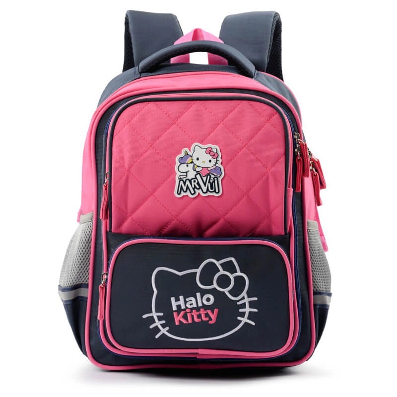 Balo học sinh cấp 1 Mr Vui 915 dành cho bé trai và bé gái đi học lớp 1-3 ( 38 x 29 x 22 cm)