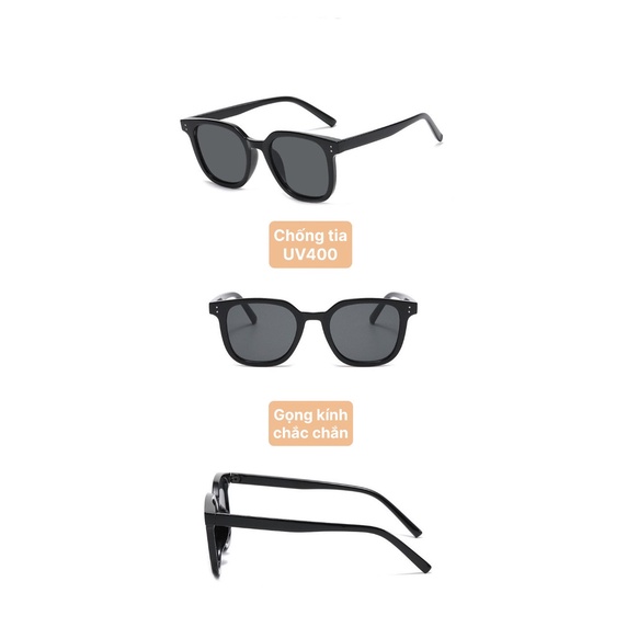 [SẴN] Kính Râm Đi Biển✨MỚI 2023✨ Kính Mát Chống Nắng Tia UV400 Gọng Nhựa Thời Trang Nam Nữ Cá Tính Hàn Quốc 202