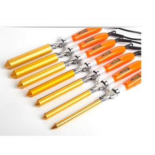 Máy uốn xoăn xoay trục về full size 9/13/16/19/22/25/28/31mm chỉnh nhiệt 4 nấc