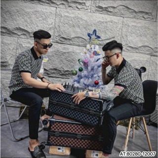 áo polo nam họa tiết dior chéo