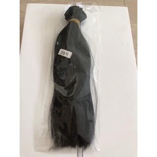 TSD- Tép tóc giả 20cm chất tơ silk may tóc búp bê
