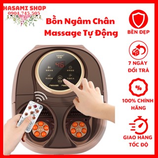 Máy Massage Chân, Bồn Ngâm Chân Lesen BẢN MỚI CÓ TIẾNG VIỆT Làm Thư Giãn Đôi Chân Khỏe Mạnh Cải Thiện Giấc Ngủ, BH 1 Năm