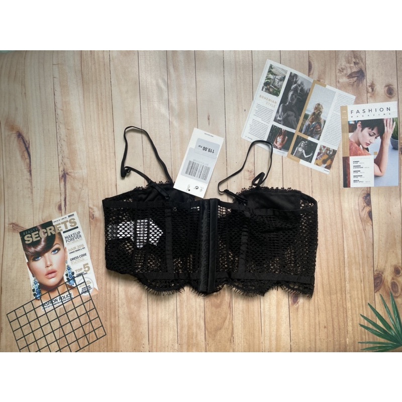 Bra Zara đen auth new full tag code 2712/163