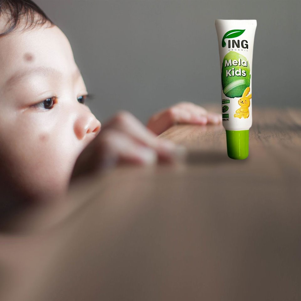 SERUM MELA KIDS LÀM MỜ SẸO THÂM, SẸO DO MUỖI ĐỐT, SẸO DO MỤN THÂM, CÁC VẾT THÂM KHÁC