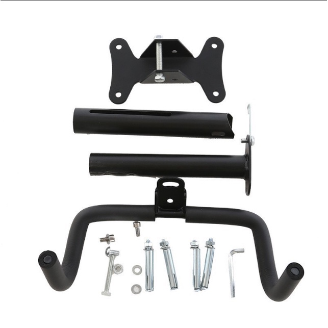 TẶNG 5 KHẨU TRANG-giá treo xe đạp lên tường 2 tay đỡ xoay 360 độ