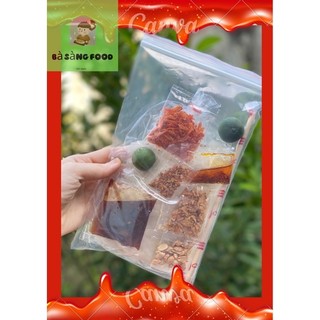 Bánh tráng trộn zip me tây ninh chua cay