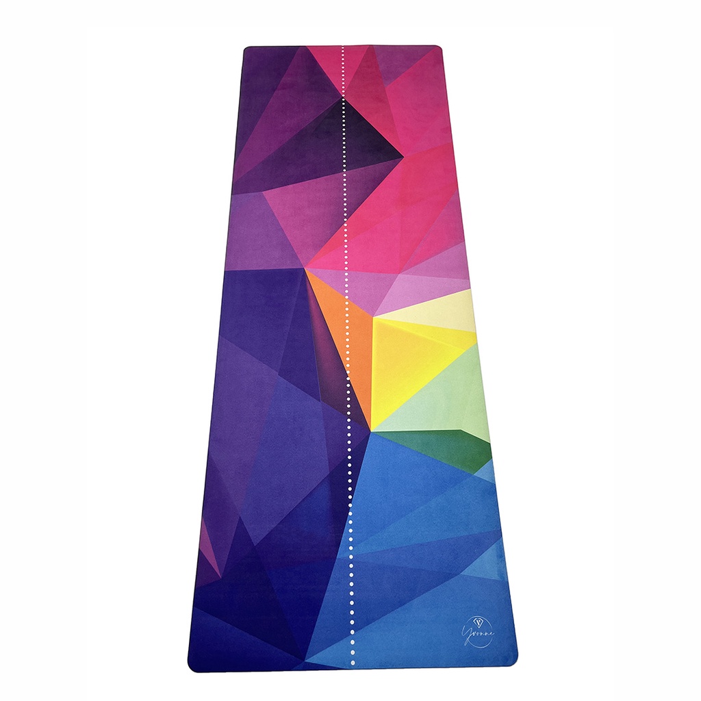 Thảm Yoga cao cấp chính hãng Yvonne (New Zealand) dày 2mm chất liệu cao su, bề mặt BÁM - NHÁM chống trơn trượt, sang xịn