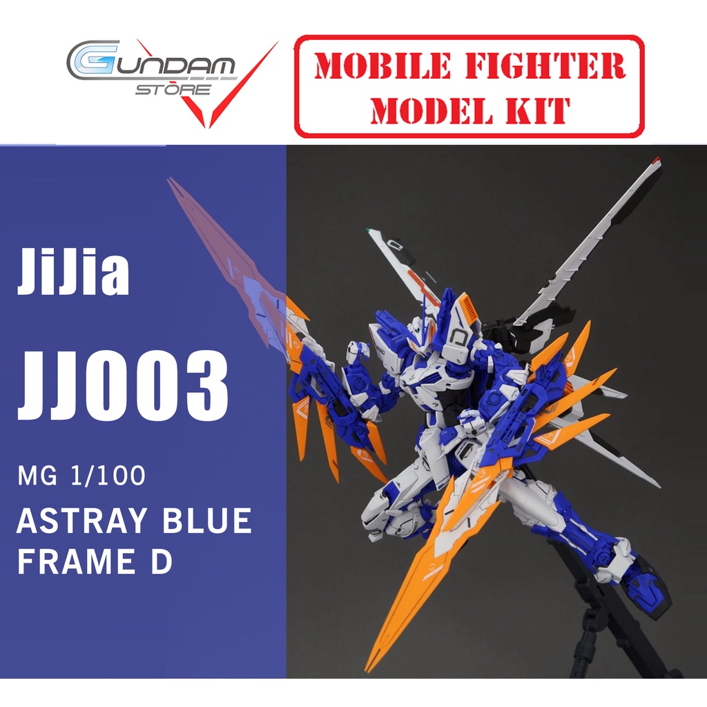 Mô Hình Gundam MG Astray Blue Frame D JiJia (Tặng Base) SEED 1/100 Master Grade Đồ Chơi Lắp Ráp Anime