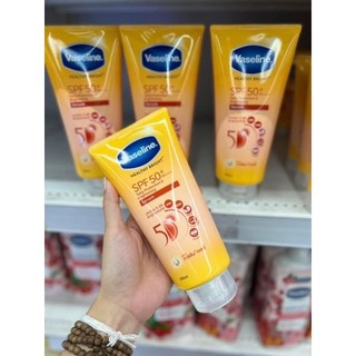 (Bill Thái) Vaseline 50x và Vỉ Kích Trắng Alpha arbutin Thái Lan Mẫu Mới