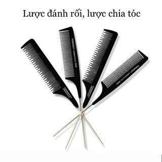 Lược đuôi chuột luộc chia tóc ,lược nhọn đánh rối