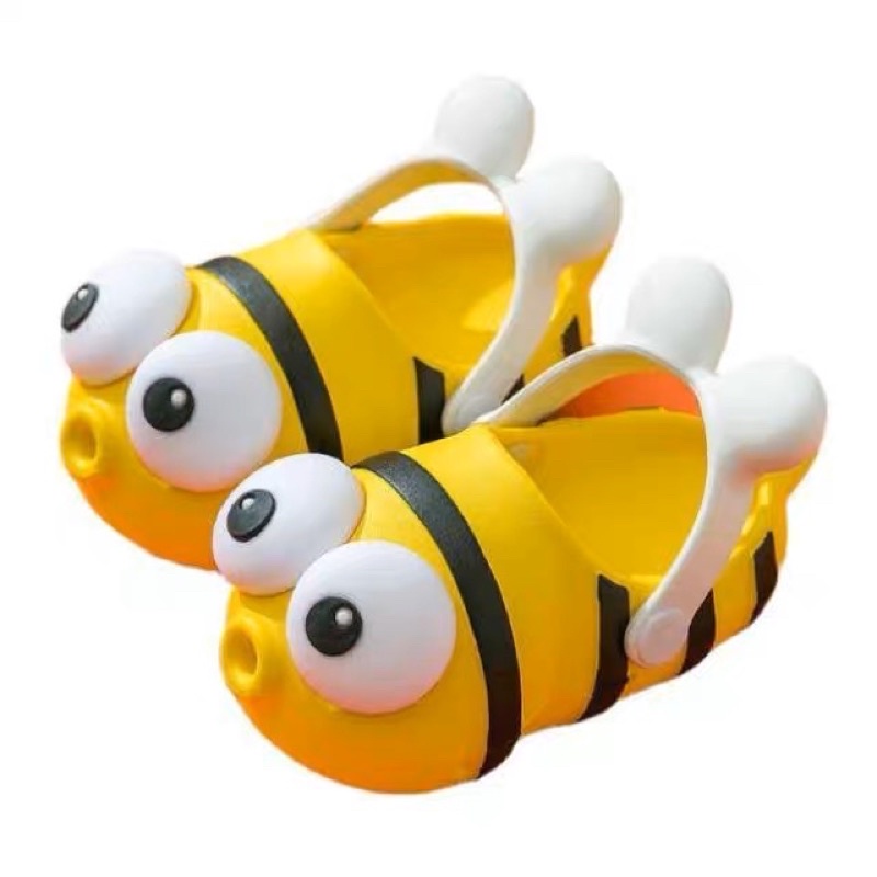 Dép sục hình con ong cho bé có quai hậu dễ thương đế chaos eva siêu nhẹ