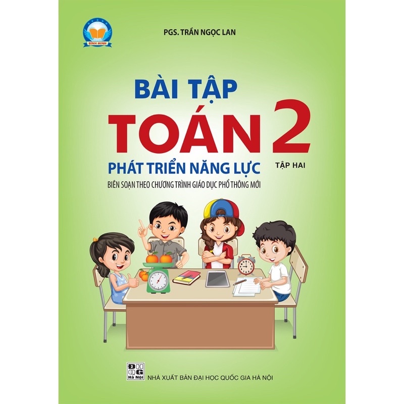 Sách - Bài Tập Toán 2 (tập 2) Phát Triển Năng Lực (Biên soạn theo chương trình GDPT mới)