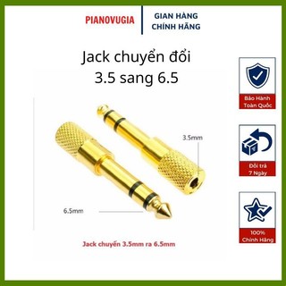 Jack chuyển đổi 3.5 ra 6.5 dùng cho đàn Piano, đàn Organ