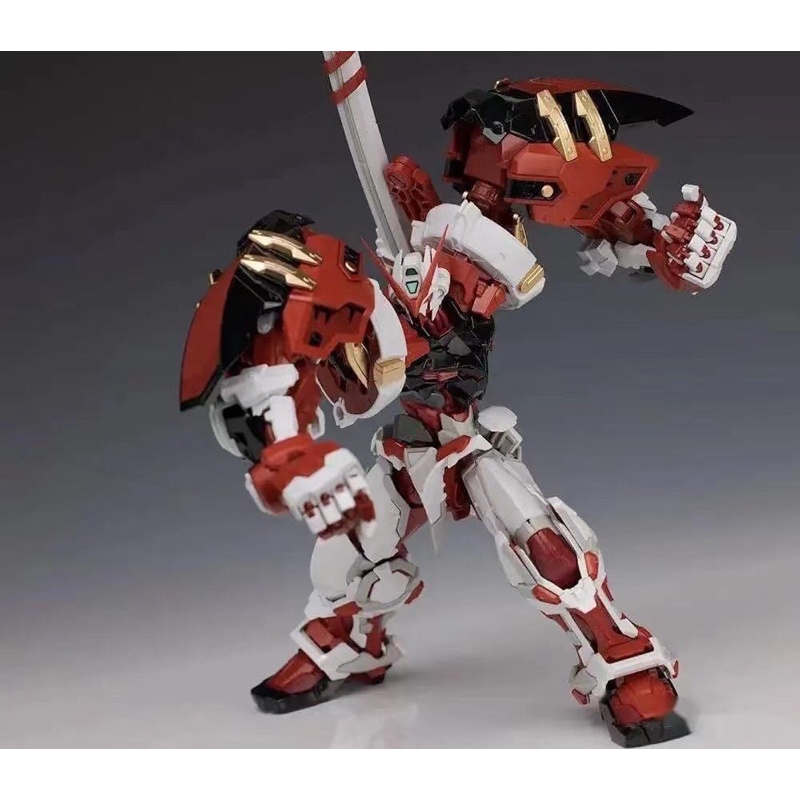 Mô hình lắp ráp MJH MG 1/100 Hirm Astray Powered Red ( Mô hình + Base + Decal)