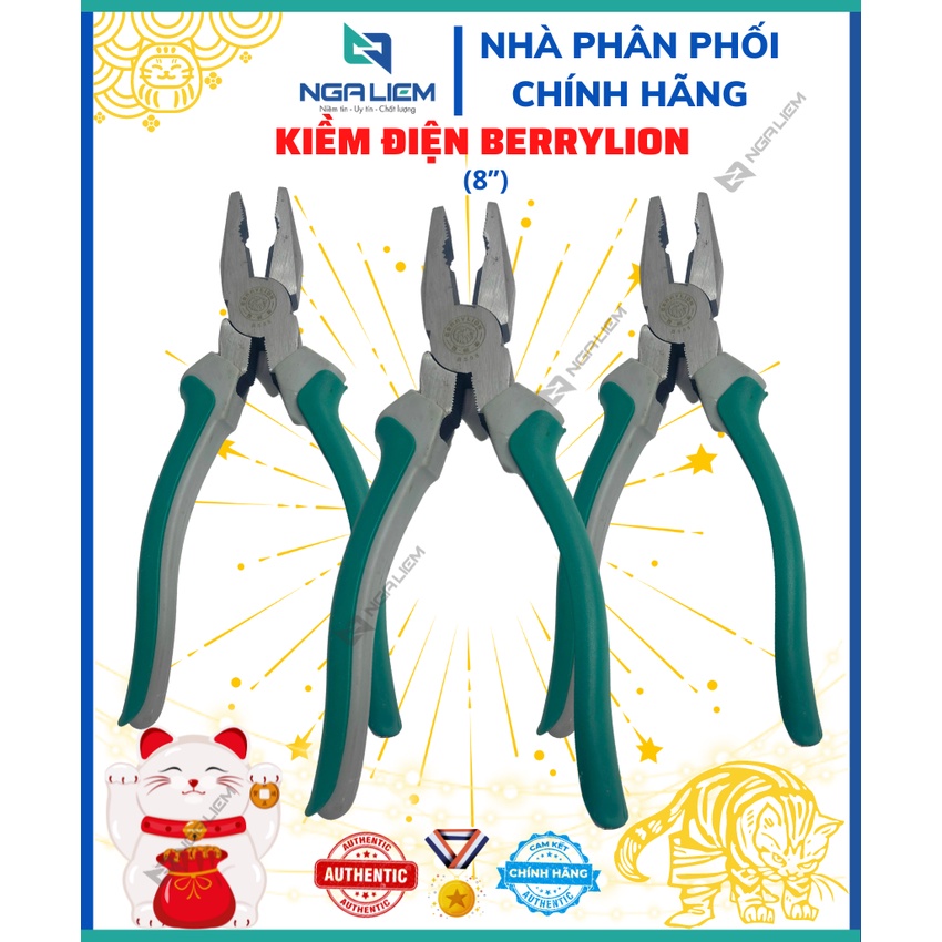 Kiềm Điện 5”; 6”; 7”; 8’’ Berrylion