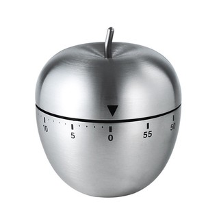 Đồng hồ hẹn giờ Pomodoro kim loại hình quả táo .