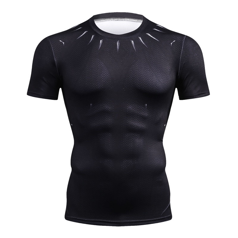 Áo thun siêu anh hùng unisex ôm body tập gym thể thao vận động DAPPERMAN
