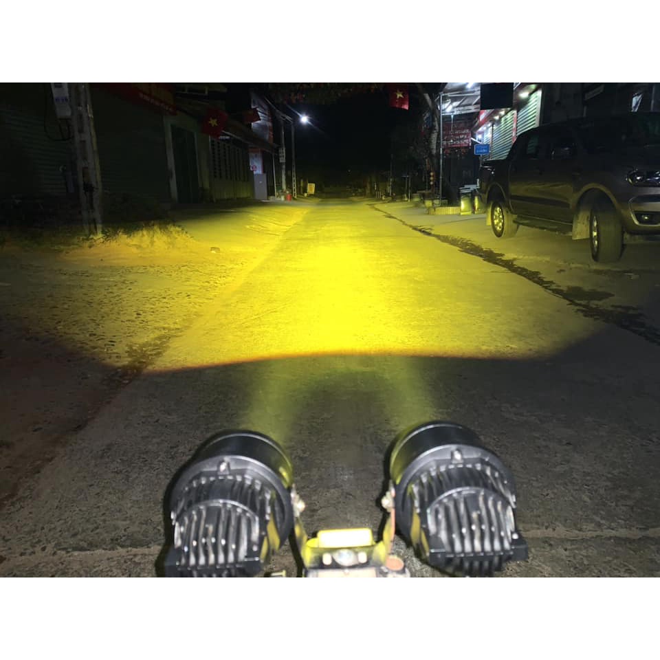 Bi gầm laser trợ pha siêu sáng