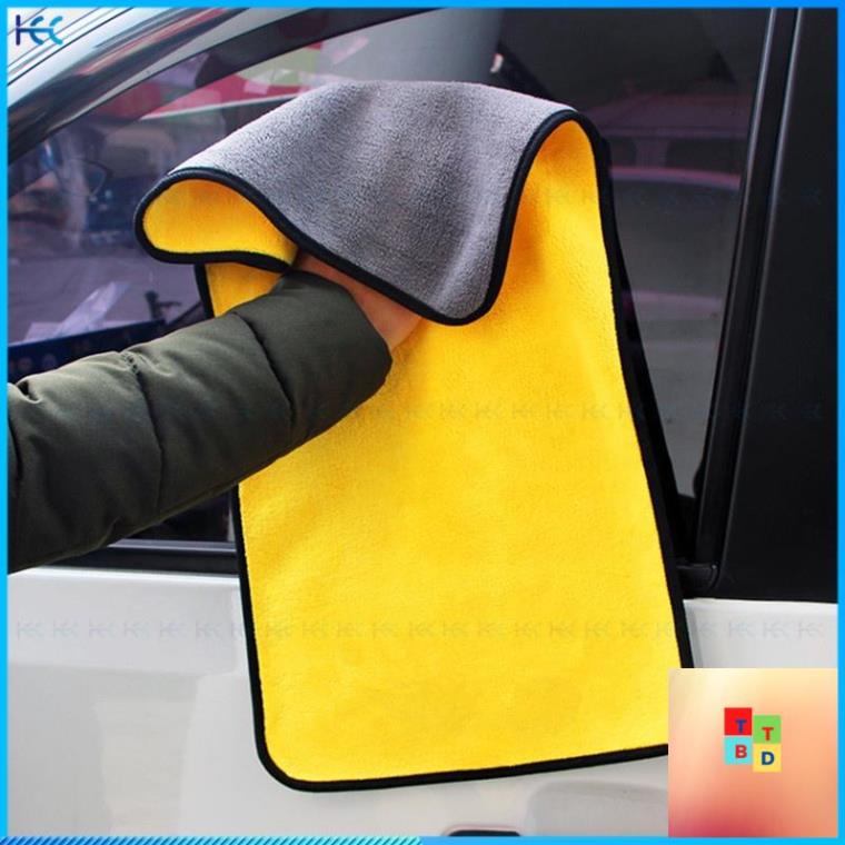 Khăn vi sợi 30x60cm chuyên dụng lau xe hơi