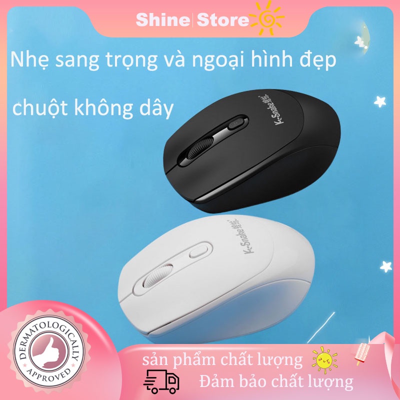 Chuột Không Dây Văn Phòng Tại Nhà Máy Tính Kinh Doanh Máy Tính Xách Tay Chuột Thời Trang Mini