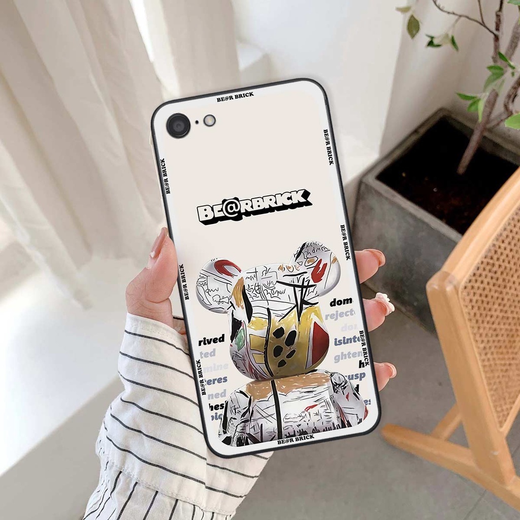 Ốp lưng Oppo A71 / A83 hình gấu bearbrick, smile thời trang, ốp lưng rẻ bền đẹp