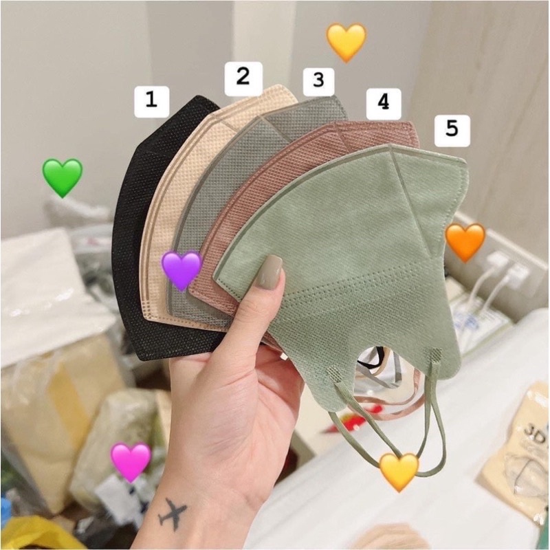 SET 100c KHẨU TRANG MORANDI