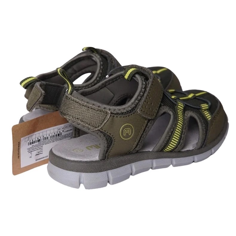 Sandal bé trai mũi kín Mursu xuất Nga- Xanh bộ đội