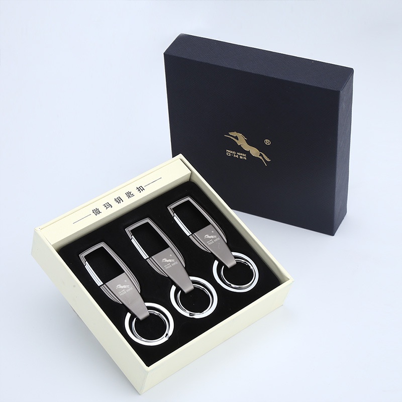 Móc Chìa Khóa Xe Máy, Ô tô Proud Horse Cao Cấp siêu bền không rỉ- Nhiều Màu Sắc sang trọng