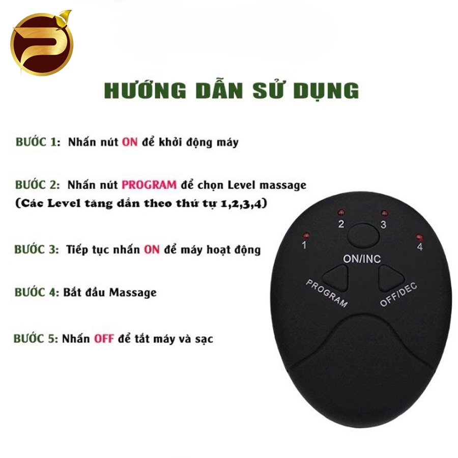 Máy Massage Chân, Đệm Massage Chân, Thảm Massage Chân, Máy Matxa Chân EMS 8 Chế Độ, 19 Cường Độ Giảm Đau Nhức, Mệt Mỏi