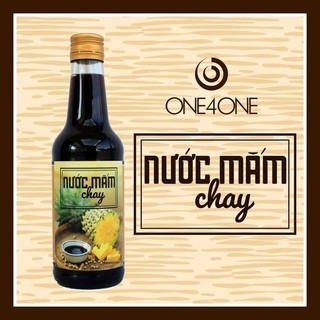 Nước mắm chay One4one chai thuy tinh 300ml