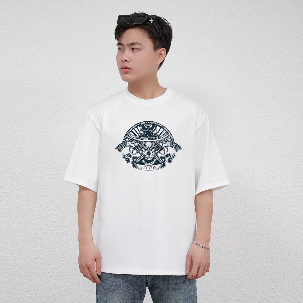 Áo Thun Unisex Cowboys TEEFUN (Có size trẻ em, Tay ngắn và Tay lỡ) Cotton 043