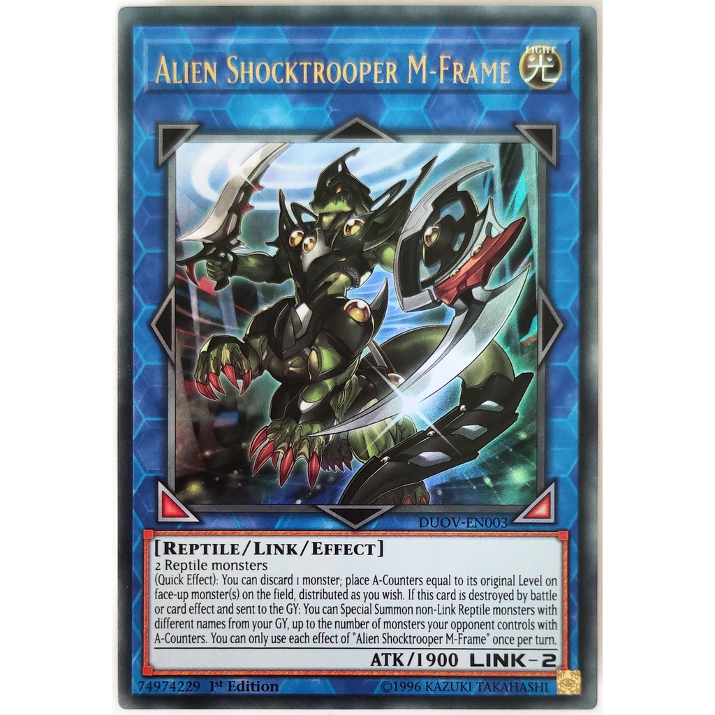 [Thẻ Yugioh] Alien Shocktrooper M-Frame |EN| Ultra Rare