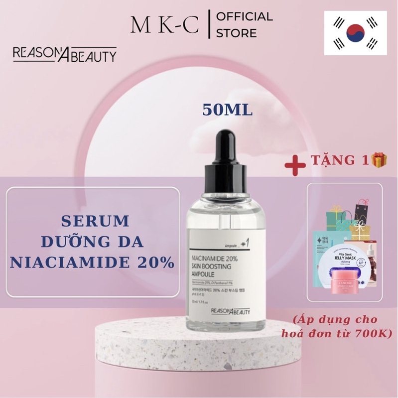 Tinh chất Niaciamide 20% Reasonabeauty