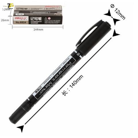 Bút lông dầu ngòi nhỏ - Bút đánh dấu Deli 6824