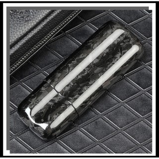 Box đựng Cigars 2 điếu carbon