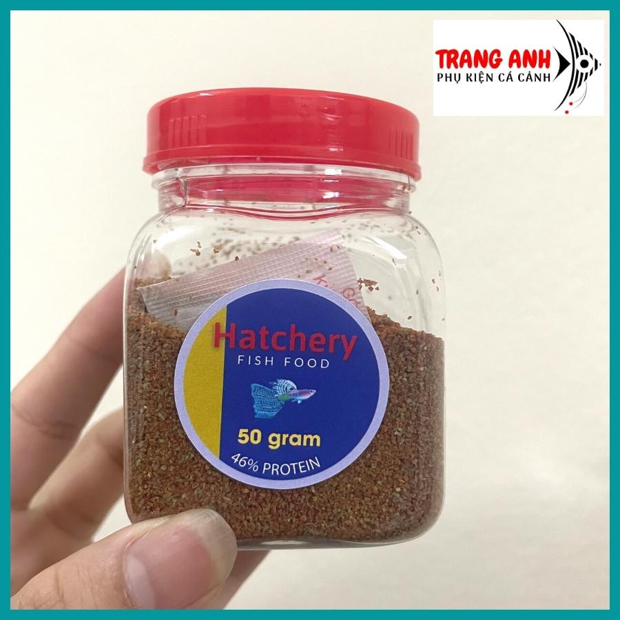 Thức ăn cá guppy, Betta Hatchery 50gr - Thức ăn dinh dưỡng cho cá bảy màu, cá betta, cá thủy sinh