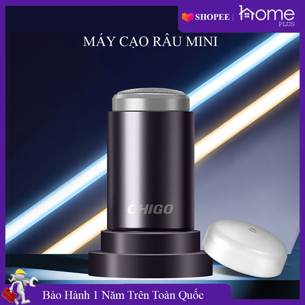 Máy cạo râu mini cầm tay, máy cạo râu lưỡi dao bằng thép không gỉ an toàn cho người sử dụng. Bảo hành 2 năm toàn quốc.