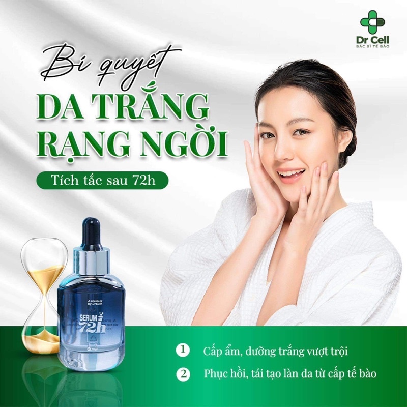 Serum Truyền Trắng 72h Dr Cell