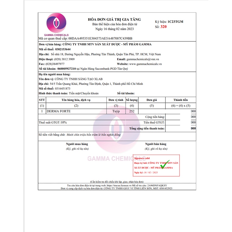 Derma Forte giảm mụn - Gel giảm mụn, giảm thâm Derma Forte 15g