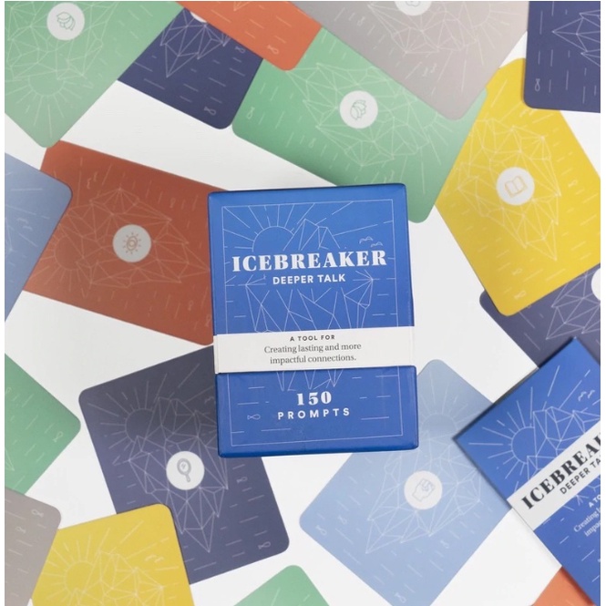Icebreaker Deck Card Game Intimacy Deck Board Game Bộ 150 Thẻ Bài Trò Chơi Icebreaker B26