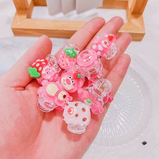 Kẹp tóc mái trẻ em mẫu gấu dâu Losto dễ thương