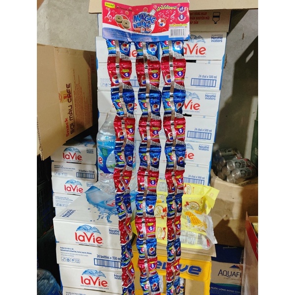 Bịch 60 gói kẹo sáo sô cô la có dây treo