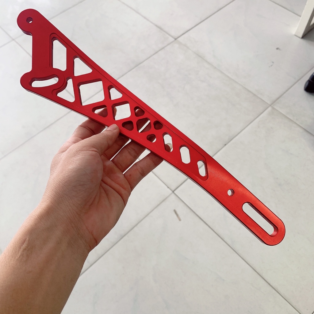 Pát treo pô cnc_pát treo bô ex150. ex135 cnc anode màu cực đẹp_Pát treo bô 8li