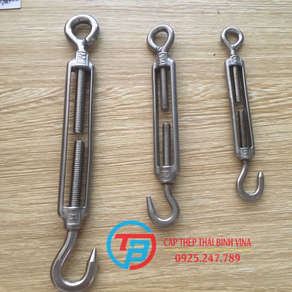 TĂNG ĐƠ CÁP INOX 304 M5, M6, M8, M10